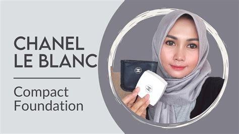 review bedak chanel le blanc|le blanc chanel.